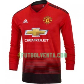 Camiseta de fútbol Manchester United 1ª equipación 2018/2019 Manga Larga